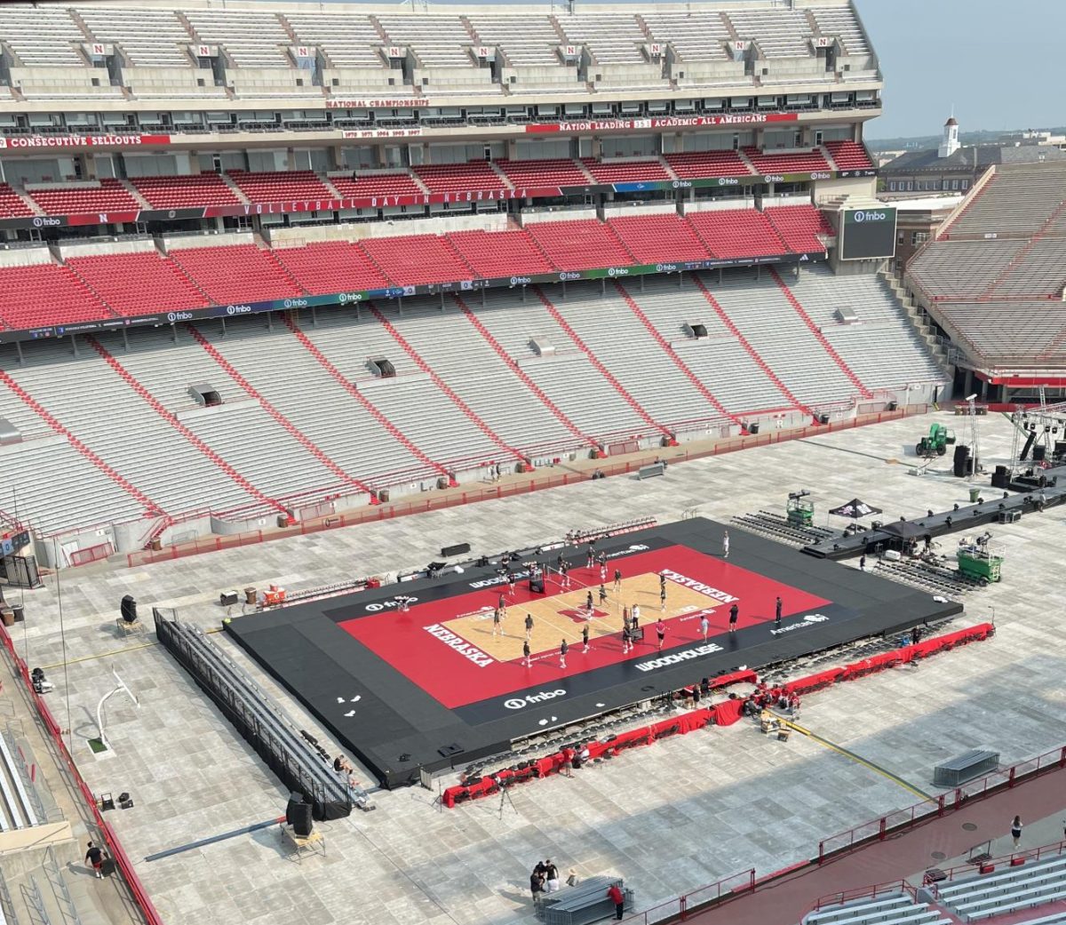 Memorial Stadium at UNL