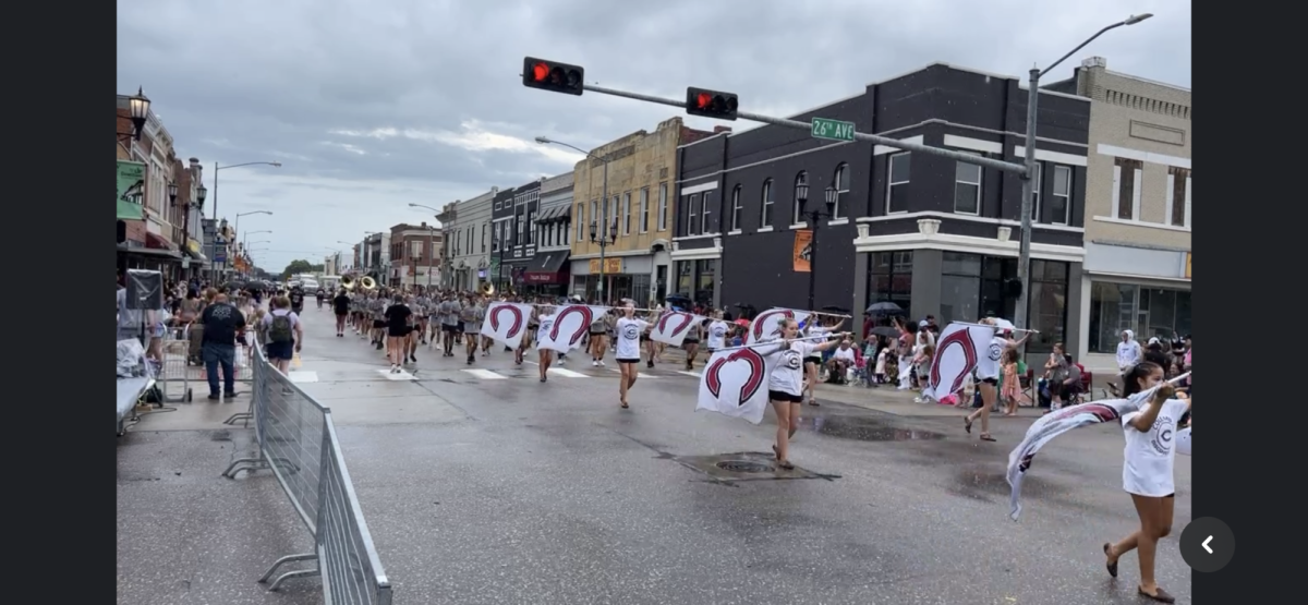 Marching band begins