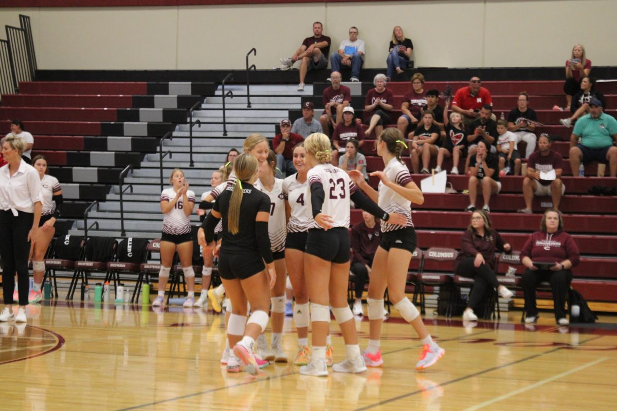Volleyball home opener